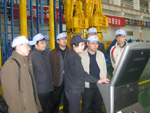 軟件司相關領導調(diào)研北京石油機械廠
